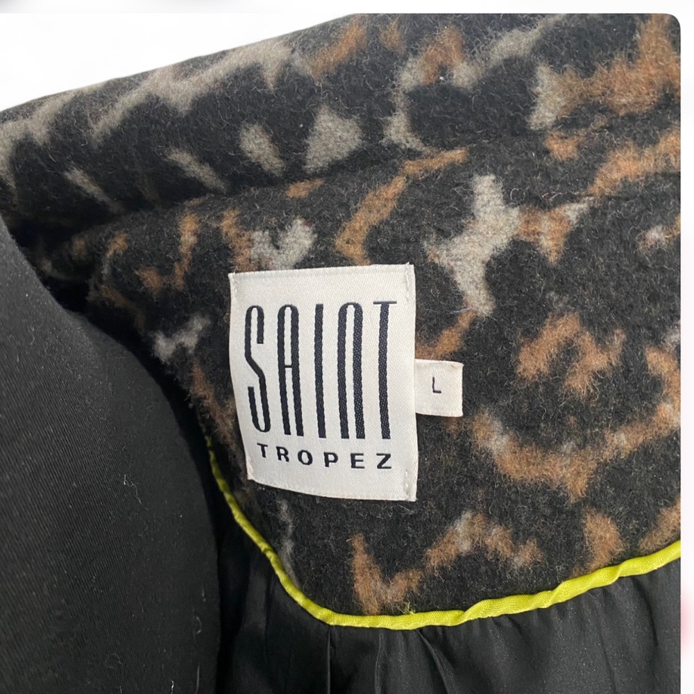 Saint Tropez Leopard Print Jacket - image 7